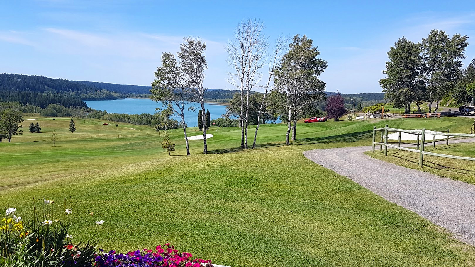 Aerial view of the 108 Golf Course